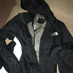 North Face Hooded rain jacket